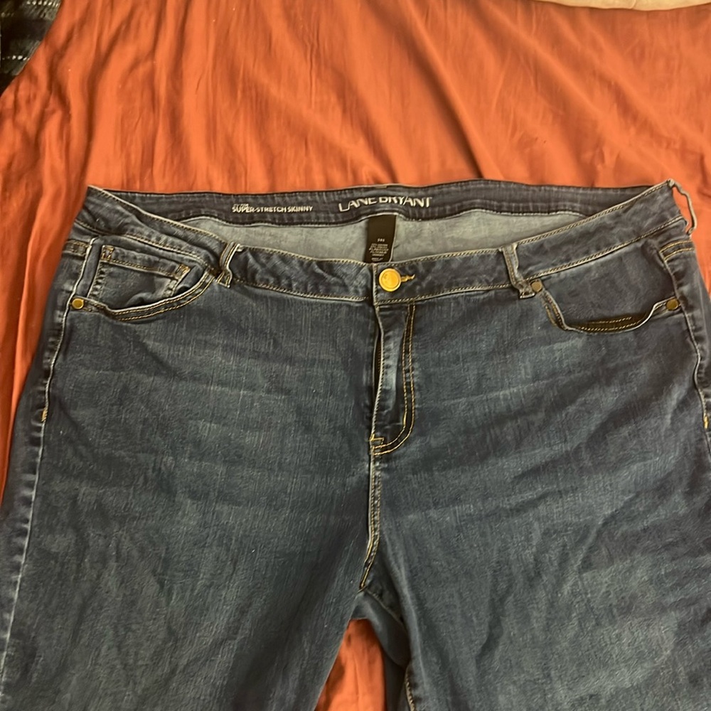Lane Bryant Super Stretch Skinny Jean Size 24